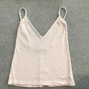 classic white tank top